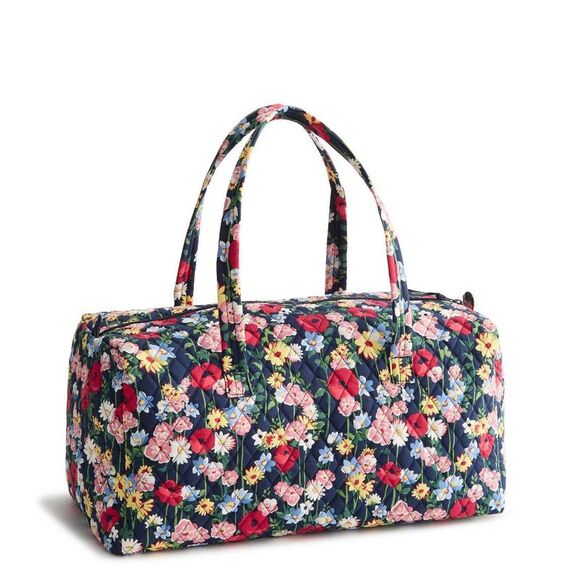 Vera Bradley Handbags - Vera Bradley - Poppy Meadow Original Duffle Bag - Na Navy Blue